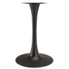ICARE - Conjunto n.º 3: mesa bistró 70x70cm de cerámica marmoleado negro