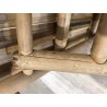 140x70cm folding bamboo dining table | Macabane Furniture
