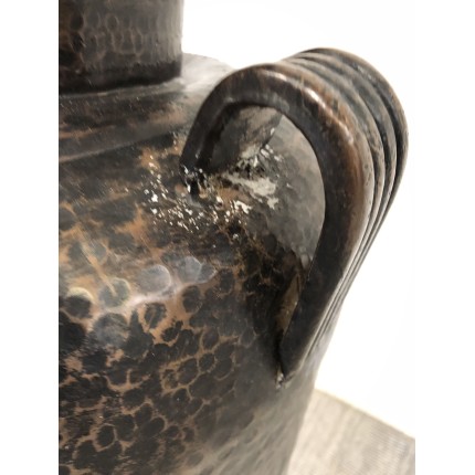 Aluminium Vase with Handles | Second Hand