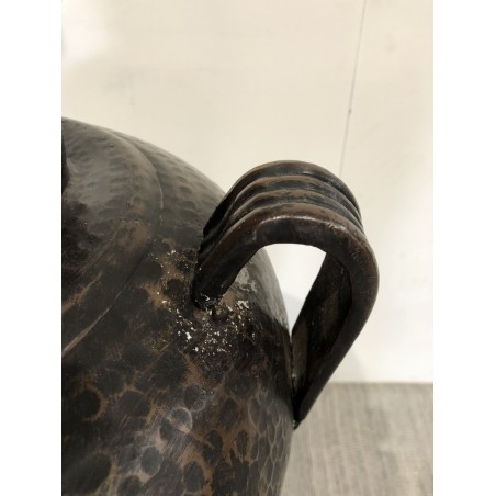 Aluminium Vase with Handles | Second Hand