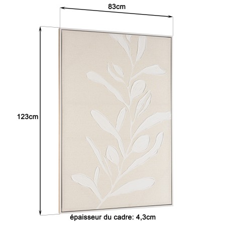 Wanddecoratie HOMER - Bloemenmotieven nr. 1 83x123cm