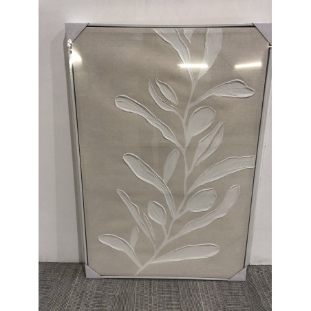 SECONDE MAIN - Décoration murale - Motifs fleurs n°1 83x123cm