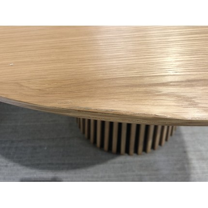 SECONDE MAIN - Table à manger ronde extensible L120/160/200