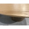 SECONDE MAIN - Table à manger ronde extensible L120/160/200