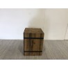 SAM Square Side Table 'S' 34x34cm Recycled Teak Wood