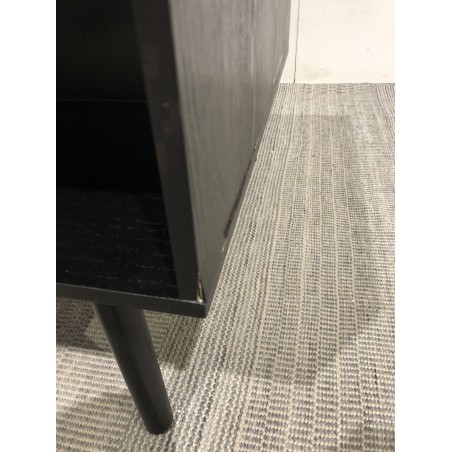 Table basse noire bois - Seconde Main