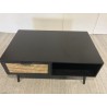 Table basse noire bois - Seconde Main