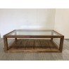 Couchtisch SANDY aus recyceltem Kiefernholz