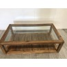 Couchtisch SANDY aus recyceltem Kiefernholz
