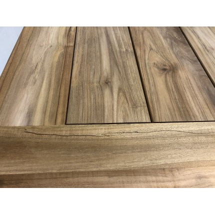 Gartentisch DENVER 220 x 100 cm aus Teakholz