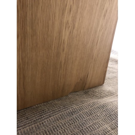 SECOND-HAND - Round extendable dining table L120/160/200