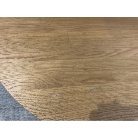 SECONDE MAIN - Table à manger ronde extensible L120/160/200