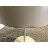 Table d'appoint ronde en acier beige D35cm | Seconde Main