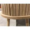 Buffet ovale 80x33cm en bois | Seconde Vie