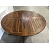 SECONDE MAIN - Table papillon en Teck huilé Seconde main