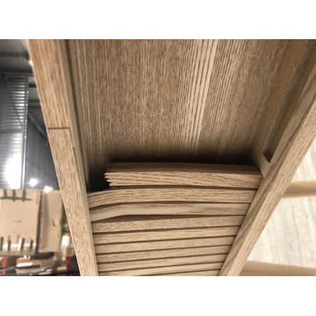 Console ovale 80x30cm en bois | Macabane seconde main