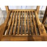 SECONDE MAIN - Lot de 2 chaises en teck huilé
