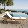 Bain de soleil textilène couleur beige - Seconde main