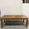 SECOND-HAND - Brown dining table 200x90cm Recycled pine