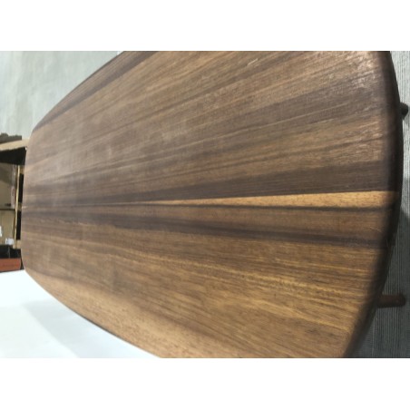 Angélique oiled wooden garden table 200x90cm