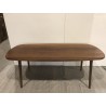 Gartentisch aus geöltem Angelique-Holz 200x90cm