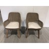 Lot 2 fauteuils jardin rotin synthétique | Seconde Main