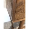 Konsole aus naturfarbenem Holz 2 Schubladen - Macabane Möbel