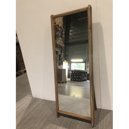 SANDY - Brown Recycled Pine Wood Mirror | Home Decor