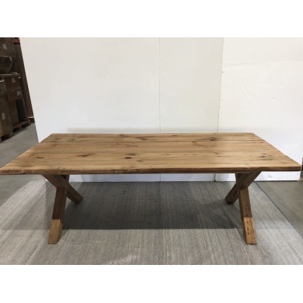Table à manger rectangulaire 220x100cm | SECONDE MAIN