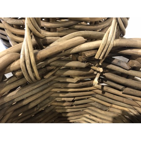3er-Set Aufbewahrungskörbe aus Naturrattan KALLY