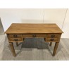 Bureau 5 tiroirs bois teck massif | SECONDE VIE