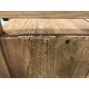 SANDY - Brown Chest of Drawers with 2 Drawers, Recycled Pine Wood