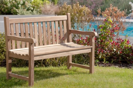 Banc de jardin Java en bois Teck - Résistant et de qualité supérieure