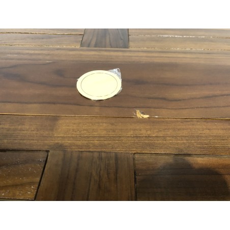 SECONDE MAIN - Table papillon en bois Teck huilé