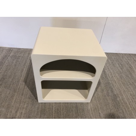 Nachttisch 2 Fächer beige - Macabane Möbel