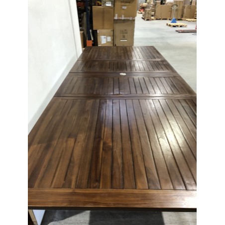 Table de jardin en bois Teck huilé | Seconde Main