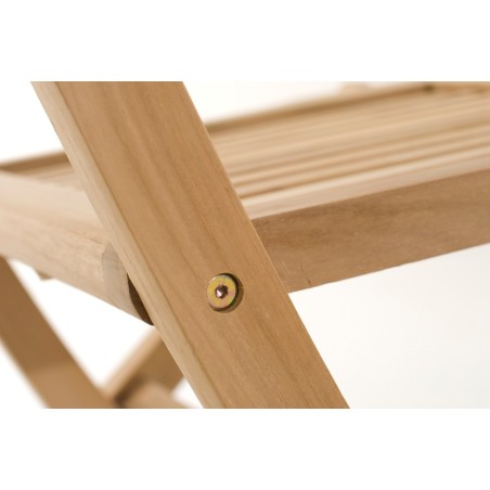 FUN - Set of 2 Lombock Teak Garden Chairs