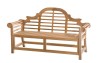 Banc de jardin Sumatra en bois Teck