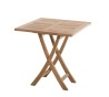 Table de jardin 2 personnes en bois Teck