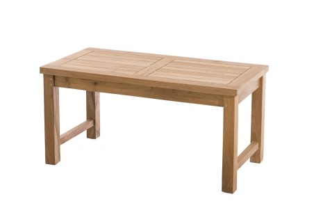 Table basse de jardin en bois de teck - Qualité premium