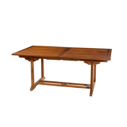 MAEVA Garden Table - Rectangular Teak Wood - 180/240 x 100 cm