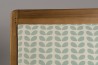 Fauteuil bois teck DAK - Tissu bleu clair - Design et confort