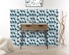 MARGAUX Natural Wood Console Table with 2 Drawers