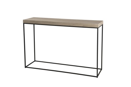 JULIA Console Table - Metal Straight Legs