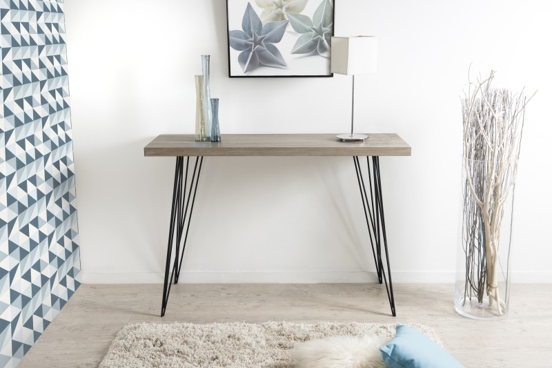 Console JULIA - Pieds métal style scandinave Console JULIA - Pieds métal style scandinave