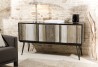 Buffet CARMEN - Bois acacia et pieds métal