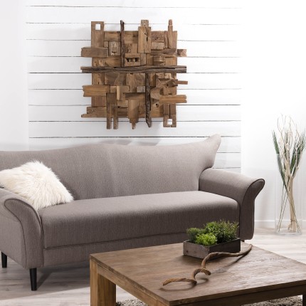 PAOLO - Teak Wood Wall Decoration 9