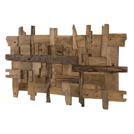 PAOLO - Teak Wood Wall Decoration 11