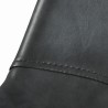 Lot de 2 tabourets de bar John anthracite