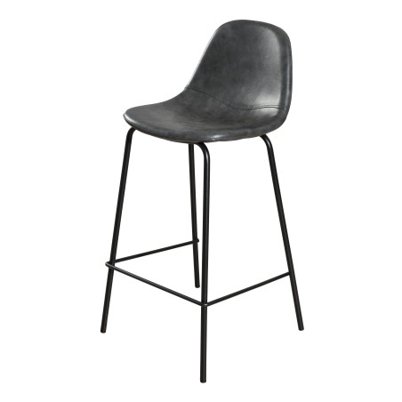 TOM - Set of 2 Anthracite John Bar Stools